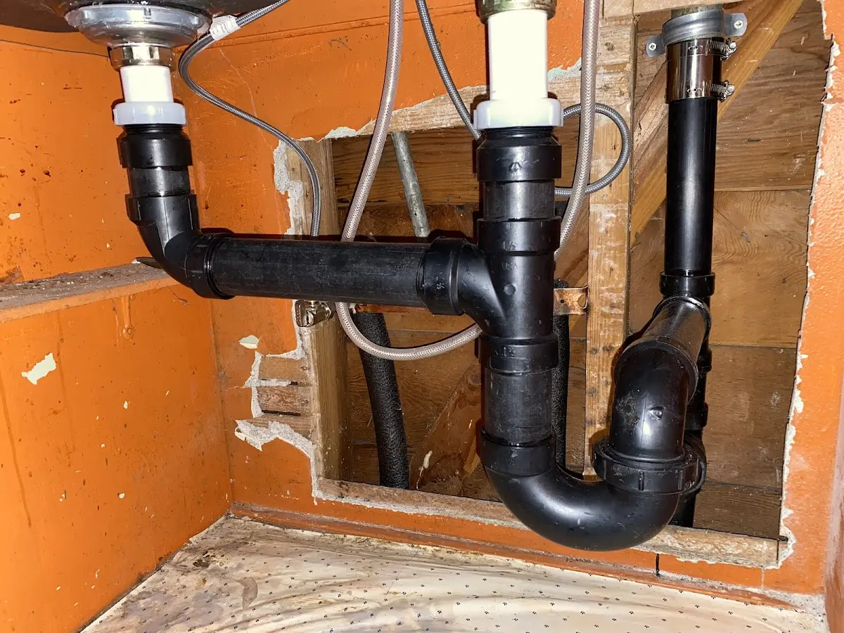 Professional Repiping Services equipment and tools on the job in St. James